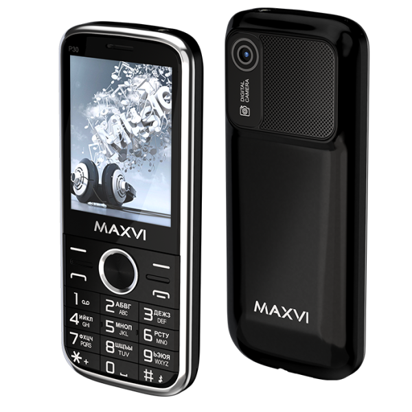 Купить Мобильный телефон Maxvi P30 black